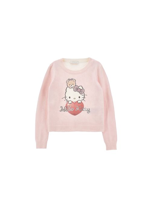 Maglia, bambina, logata. MONNALISA | 19H640 80610090